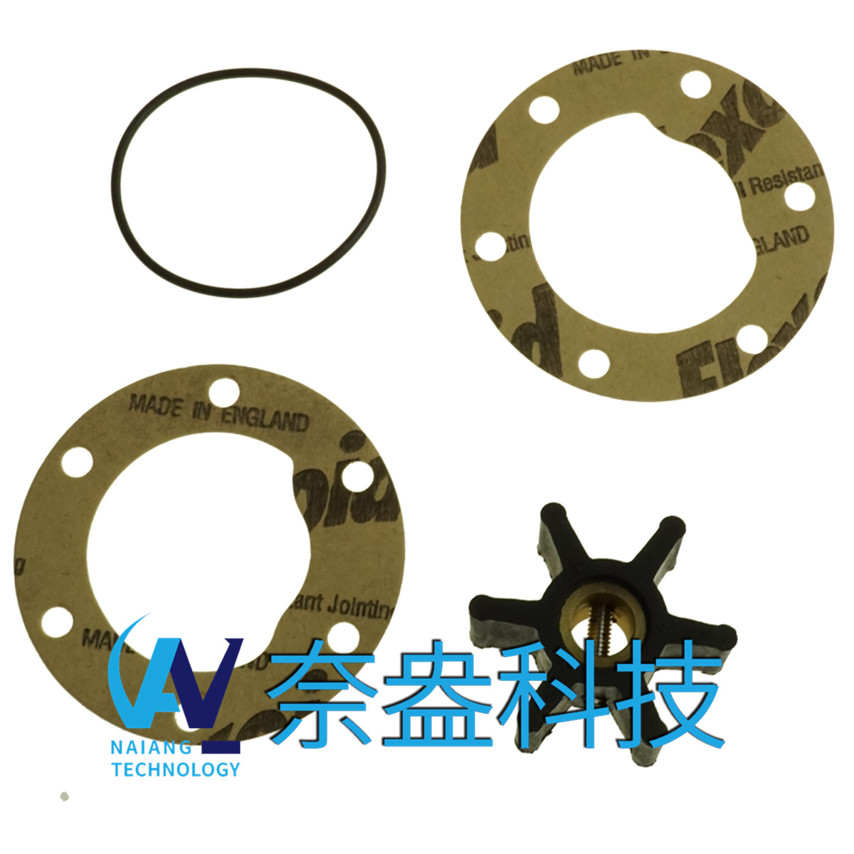 捷斯克泵用橡膠葉輪 JABSCO Impeller 4528-0001-P;4528-001